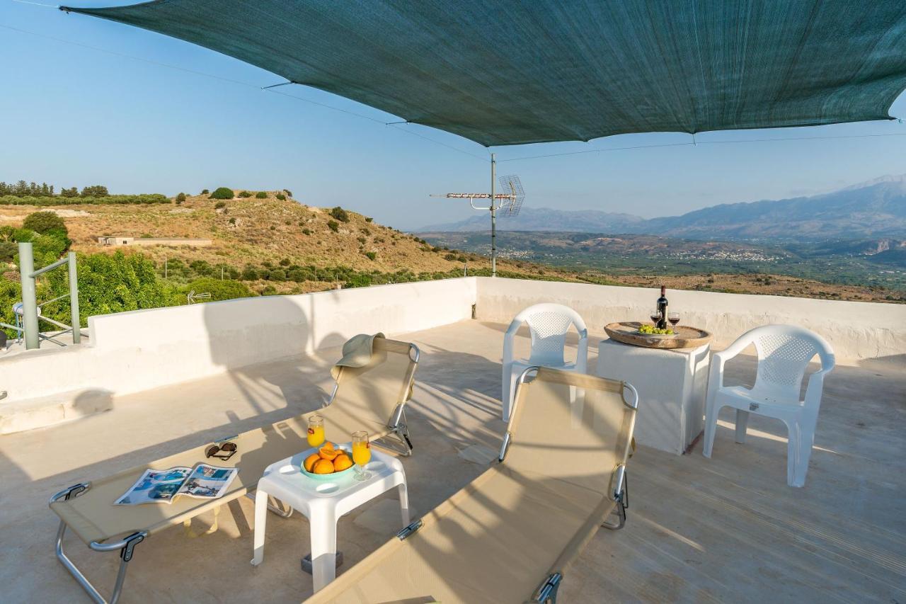 Bella-Maria At Aptera With Mountain And Sea View !! Ханья Экстерьер фото