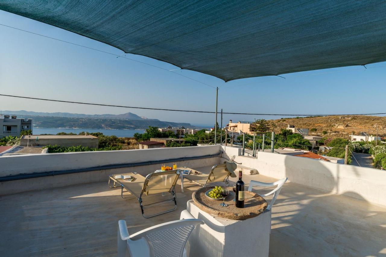Bella-Maria At Aptera With Mountain And Sea View !! Ханья Экстерьер фото